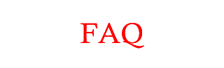 FAQ